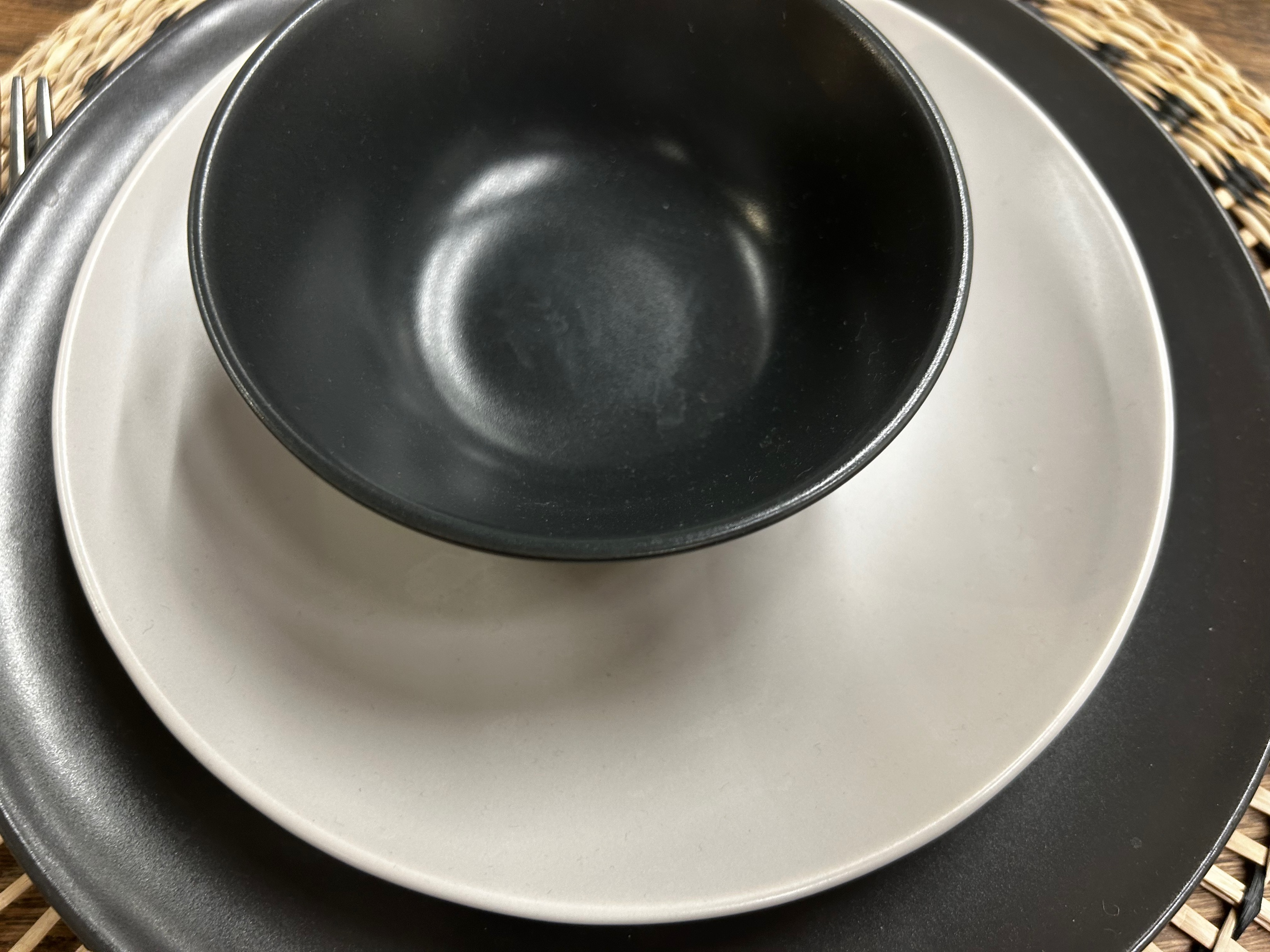 Black & White Plates